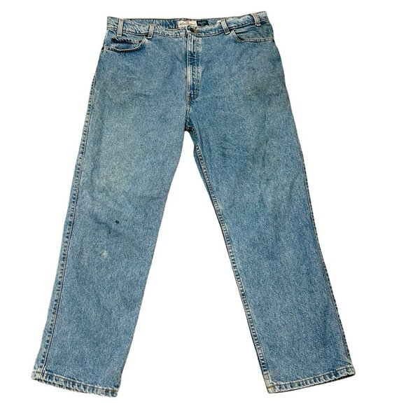 Vintage Levis 540 Relaxed Fit Jeans Men's 42X30 Brown Tab 1990s Baggy - Picture 2 of 14